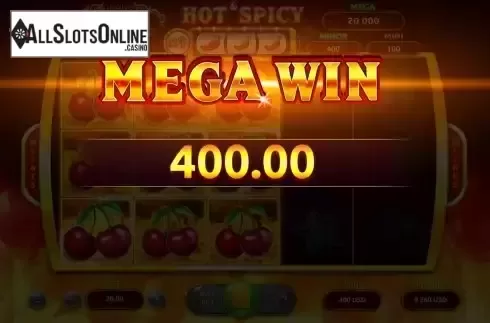 Mega Win Screen