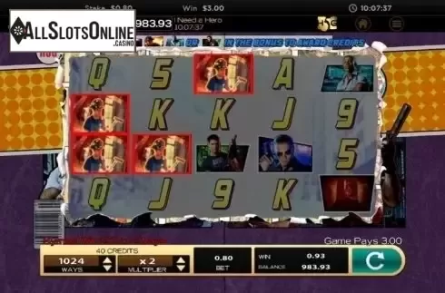 Win Screen 2. I Need a Hero from High 5 Games