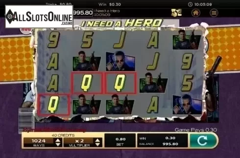 Win Screen 1. I Need a Hero from High 5 Games
