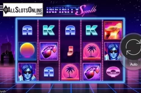 Reel Screen. Infinity Synth from bet365 Software