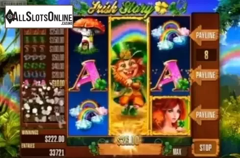 Win screen 2. Irish Story from InBet Games