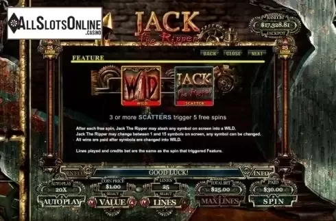 Feature. Jack the Ripper from RTG