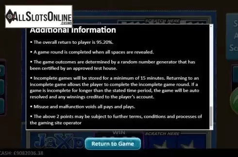 Game rules