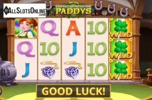 Game Workflow screen. Keeping Up with the Paddys from Cayetano Gaming