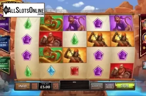 Reel Screen. Kingdoms Rise Chasm of Fear from Playtech Origins