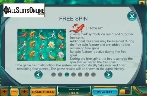 Features. Koi Treasure from XIN Gaming