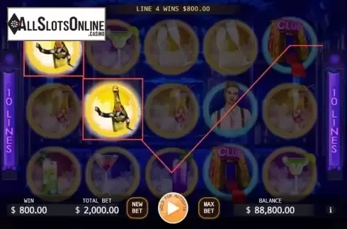 Win Screen 1. Lounge Club from KA Gaming