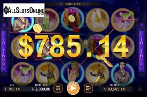 Win Screen 2. Lounge Club from KA Gaming