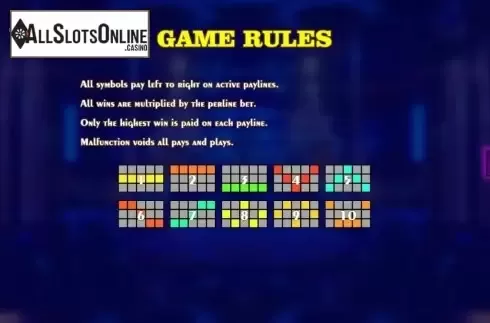 Paylines. Lounge Club from KA Gaming