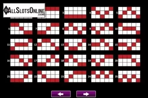 Paytable 5. Love_U from High 5 Games