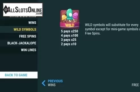 Symbols 3. Lucky Forest Casino from Slot Factory