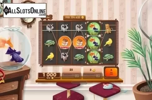 Win Screen. Lucky Pets (Red Rake) from Red Rake
