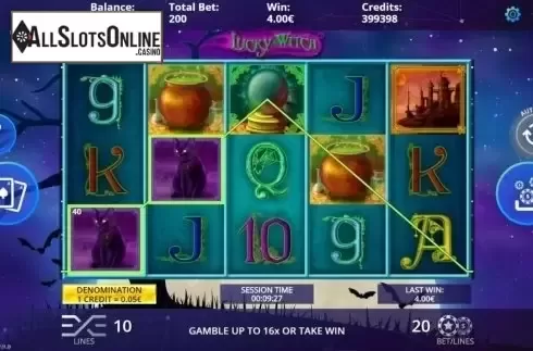 Win. Lucky Witch (DLV) from DLV