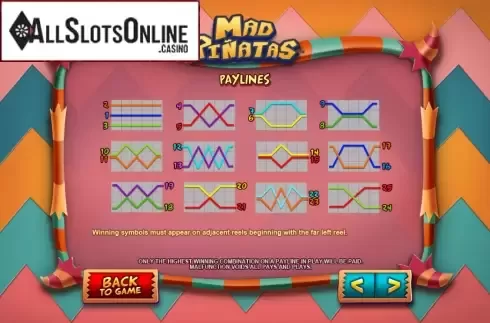 Screen5. Mad Pinatas from Leander Games