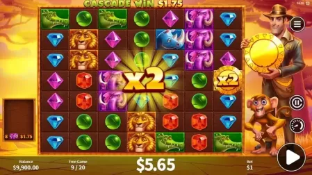Max Chance and the Safari Secrets slot screenshot 6