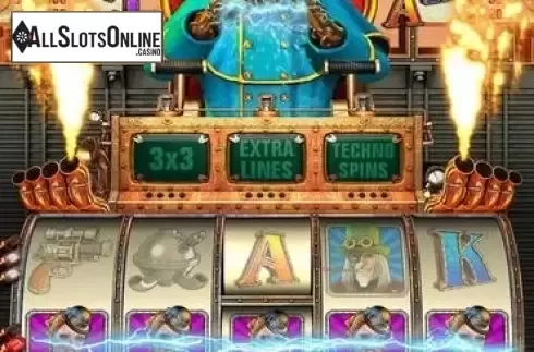 Reel Screen. Mechanica from Octavian Gaming