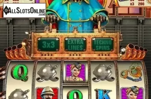 Reel Screen. Mechanica from Octavian Gaming