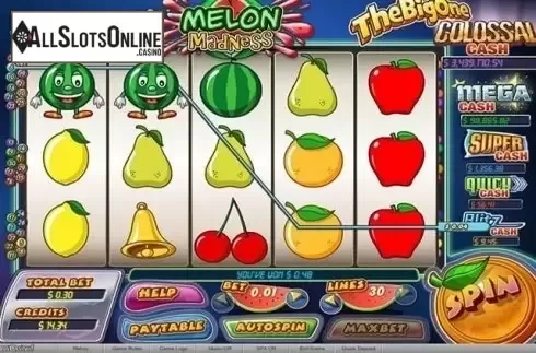 Win Screen . Melon Madness from Bwin.Party