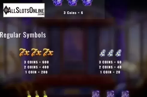Paytable 2