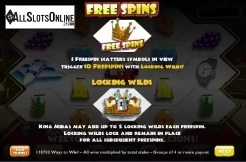 Screen5. Midas Millions from Ash Gaming
