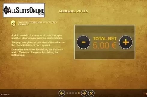 General Rules. Mojo Spins from GAMING1