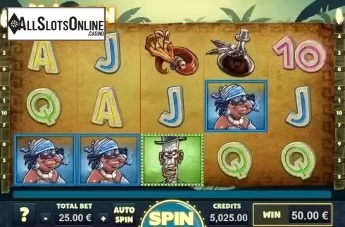 Win Screen. Mojo Spins from GAMING1