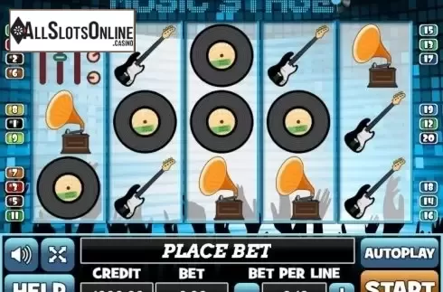 Reel Screen. Music Stage from PlayPearls