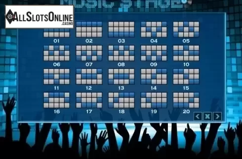 Lines. Music Stage from PlayPearls