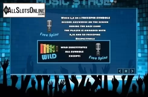 Features. Music Stage from PlayPearls