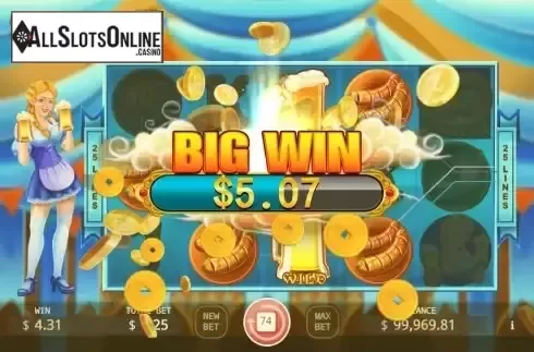 Big Win screen