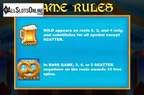 Game Rules screen 2