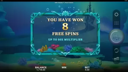Pearl Catcher slot screenshot 3