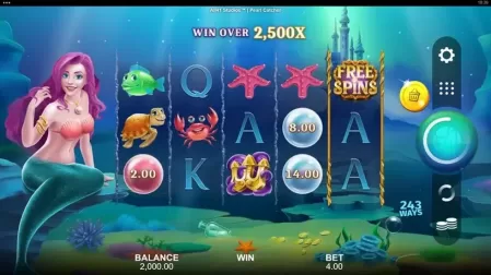 Pearl Catcher slot screenshot 1