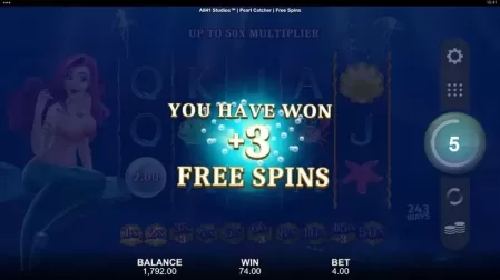 Pearl Catcher slot screenshot 6