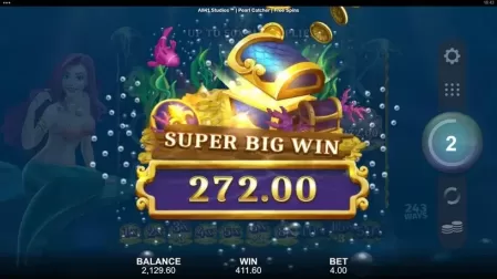 Pearl Catcher slot screenshot 7