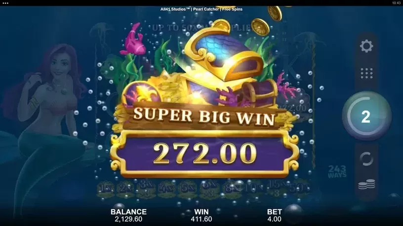 Pearl Catcher slot screenshot 7