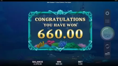 Pearl Catcher slot screenshot 8
