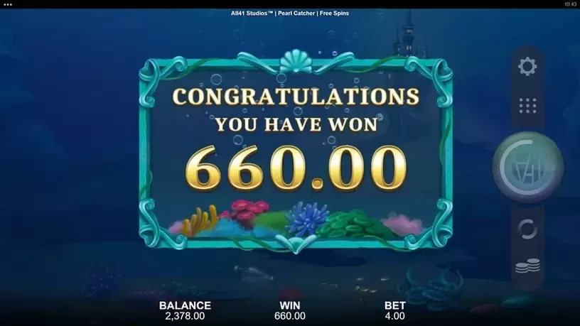 Pearl Catcher slot screenshot 8