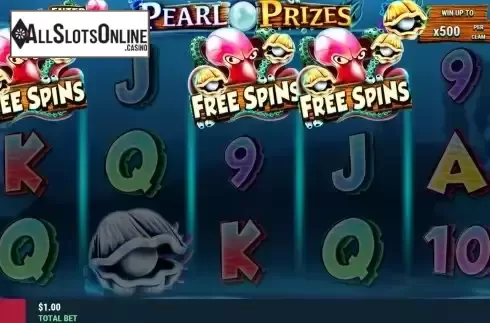 Free Spins Win Screen