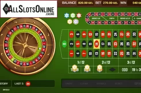 Win Screen 2. Personal Roulette from Smartsoft Gaming