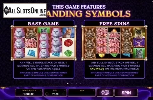 Screen2. Pretty Kitty from Microgaming