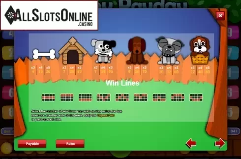 Screen2. Puppy Payday from 1X2gaming