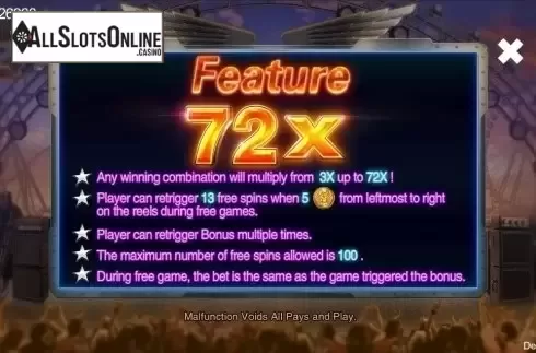 Multiplier. Rave High from CQ9Gaming