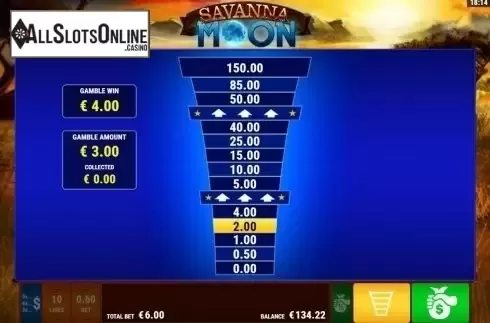 Screen8. Savanna Moon from Gamomat