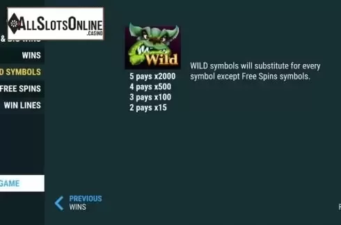 Wild screen