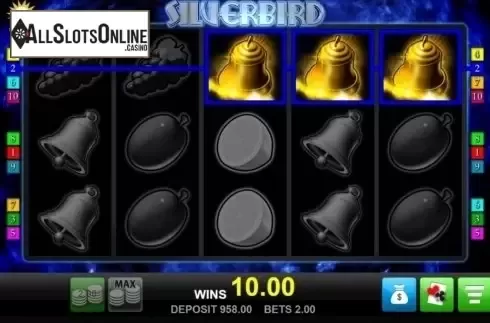 Win Screen. Silverbird from Merkur