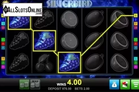 Win Screen. Silverbird from Merkur