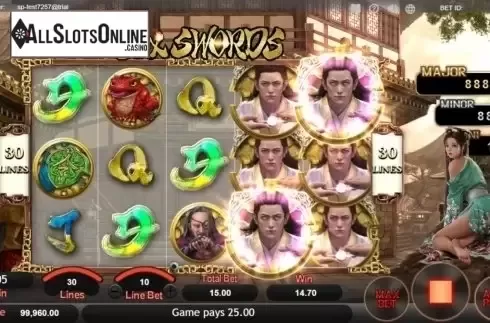 Win Screen 2. Six Swords from SimplePlay