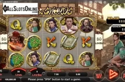 Reel Screen. Six Swords from SimplePlay