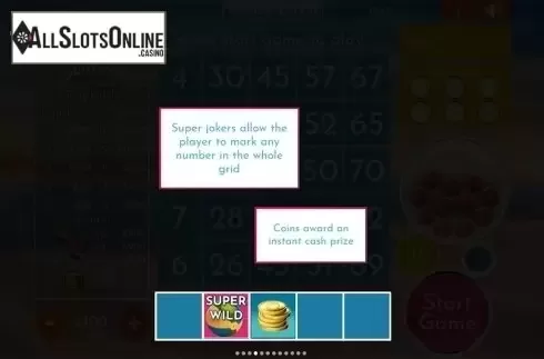 Paytable 4. Slingo Love Island from Slingo Originals